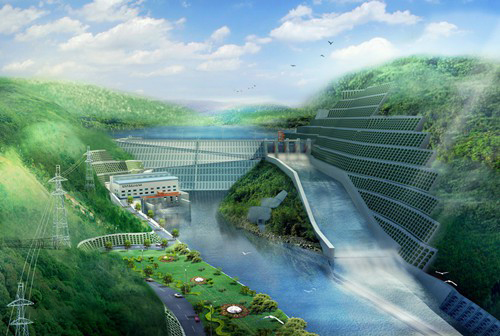 赣州老挝南塔河1号水电站项目